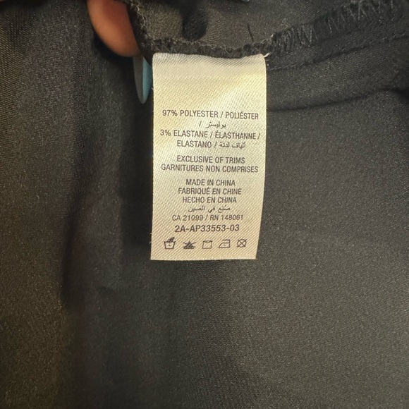 💎LBD💎 Black Satin Slip Dress - Picture 7 of 8